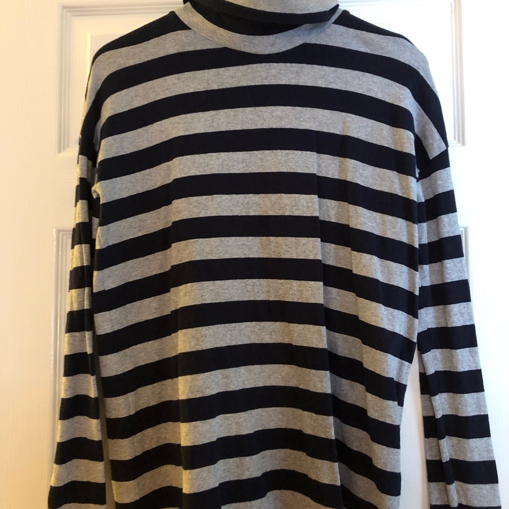 JCrew striped turtleneck
